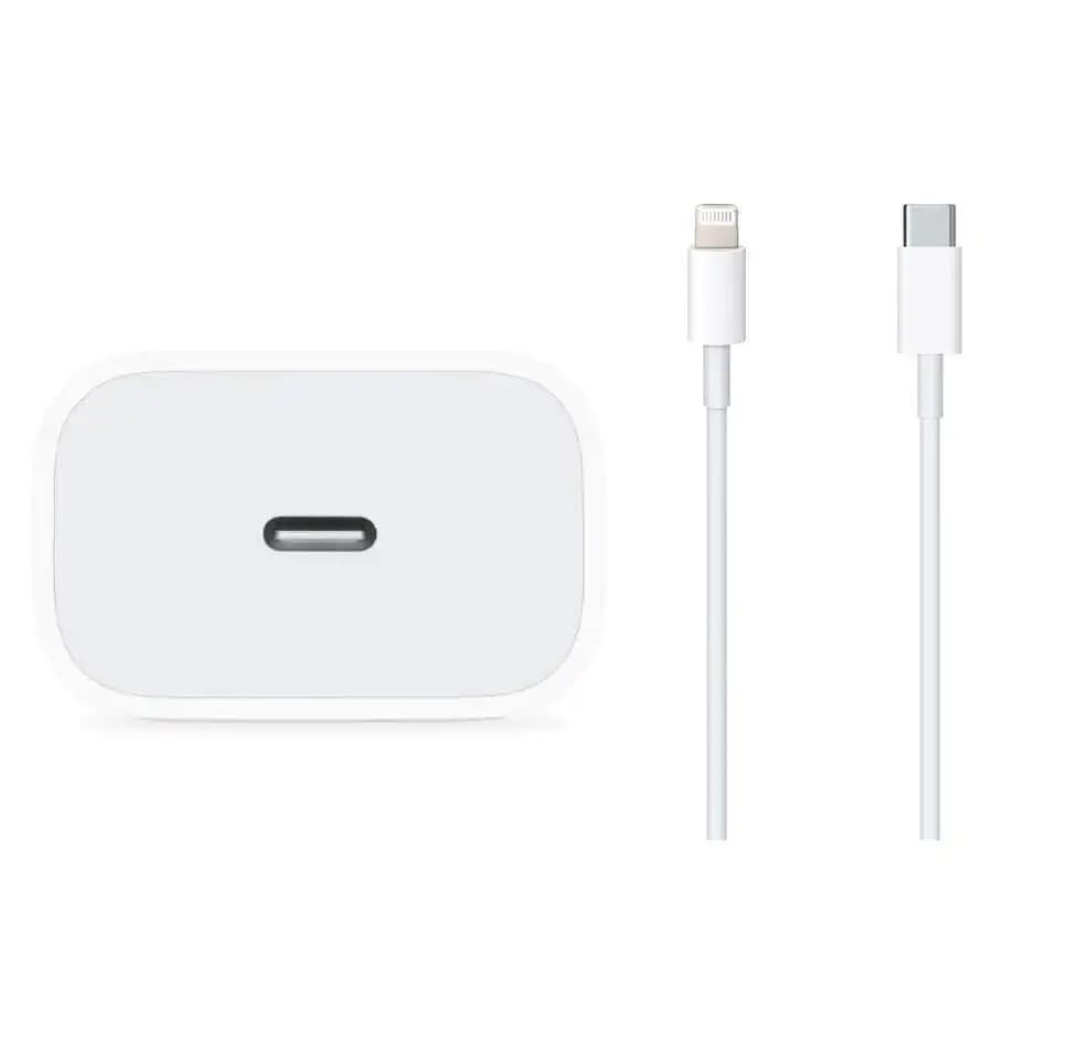 iPhone 20W Type-C Fast Charger with Lightning Cable