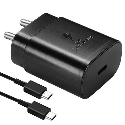 Samsung 25W Fast Charger With USB-C to C Cable