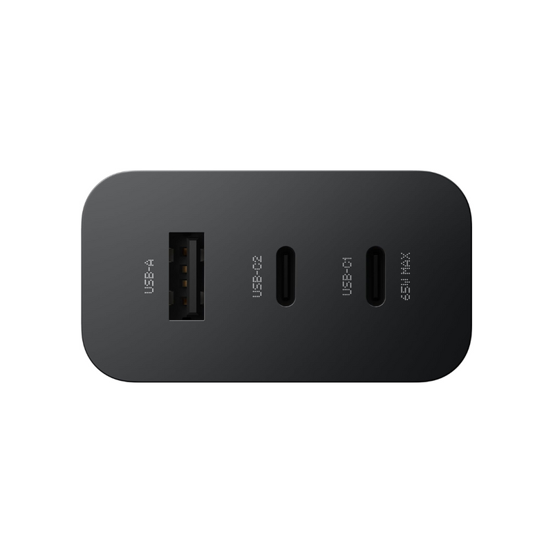 Nothing 65W GaN 3-in-1 USB-C Fast Adapter (Cable Not Included)