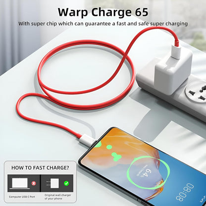 OnePlus 65W Type-C to C SuperVooc Fast Charging Cable