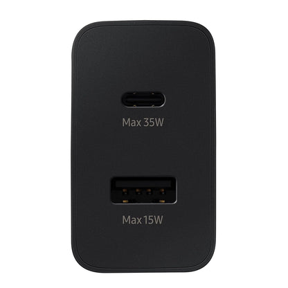 Samsung 35W Super Fast USB-C Duo Port Adapter – True 35W PD Charging