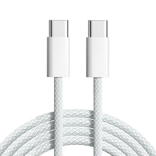 Apple USB-C to USB-C Nylon Braided Cable – Fast PD Charging Cable