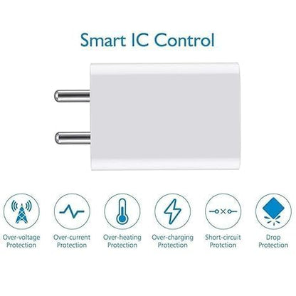 Vivo 80W Fast Charging Dock Adapter with USB to C Cable – Compatible with Vivo Smartphones