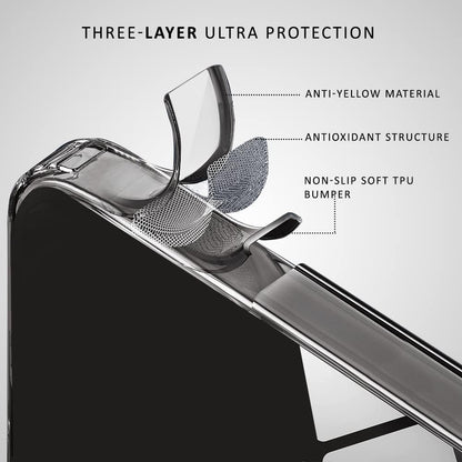 Ultra-Hybrid Case for iPhone 11 – Crystal Clear, 360° Protection, MagSafe Compatible