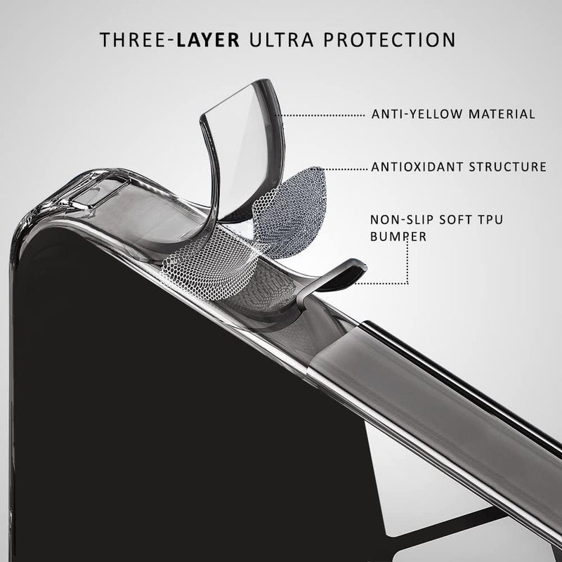 Ultra-Hybrid Case for iPhone 11 – Crystal Clear, 360° Protection, MagSafe Compatible