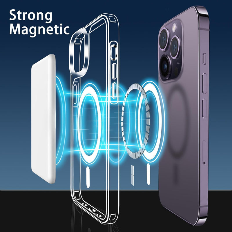Ultra-Hybrid Case for iPhone 11 Pro – Crystal Clear, Shockproof Bumper, 360° Protection, MagSafe Compatible