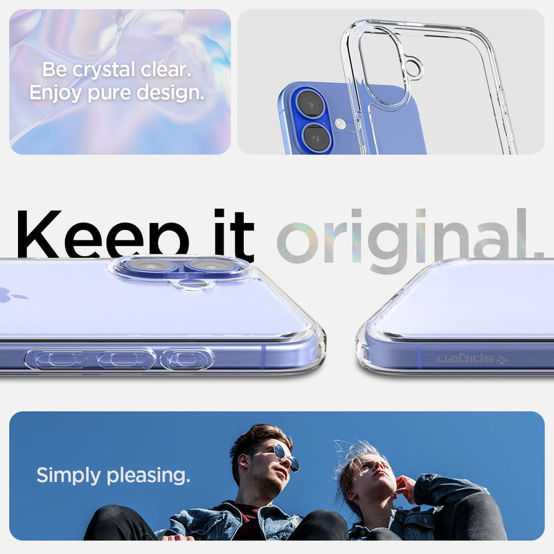 Spigen Case for iPhone 16 – (Back Cover)