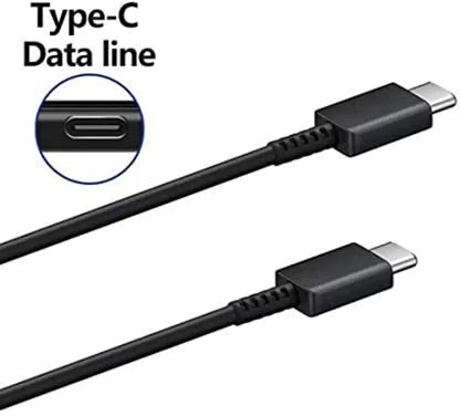 Samsung 25W USB-C to USB-C Fast Charging Cable (1 Meter) - BLACK